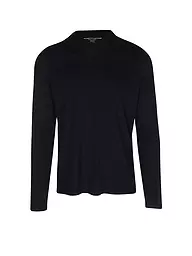 MAJESTIC FILATURES | Langarmshirt | Blu scuro