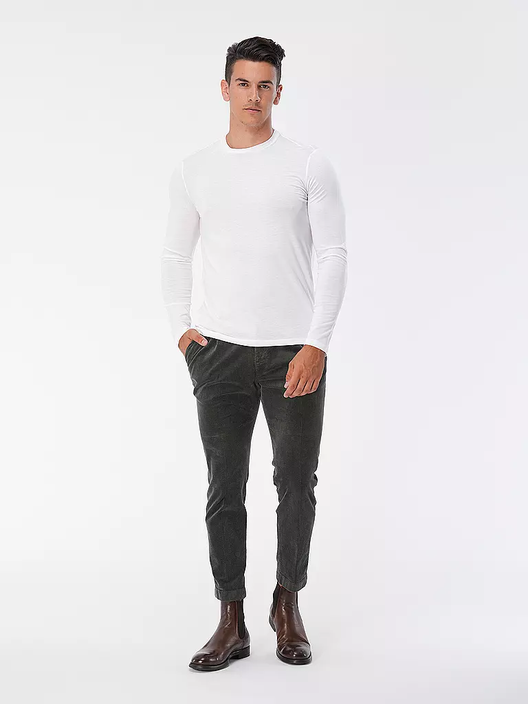 MAJESTIC FILATURES | Langarmshirt | Bianco