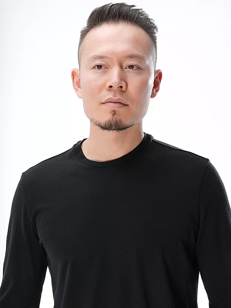 MAJESTIC FILATURES | Langarmshirt | Nero