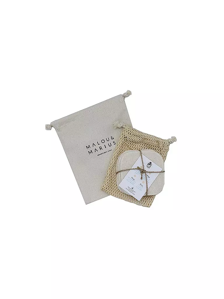 MALOU & MARIUS | 5 dischetti struccanti lavabili | Bianco