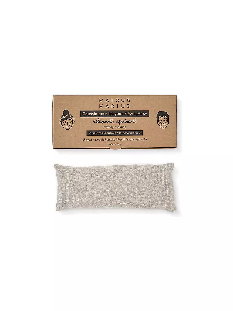 MALOU & MARIUS | Cuscino per gli occhi beige | Beige