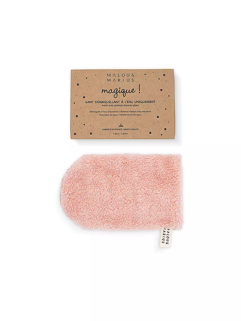 MALOU & MARIUS | Guanto struccante MAGIC GLOVE | Rosa