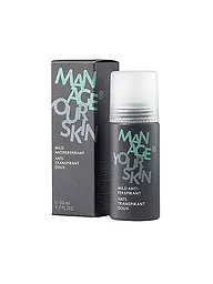 MANAGE YOUR SKIN | Antitraspirante delicato 50ml | Senza colore