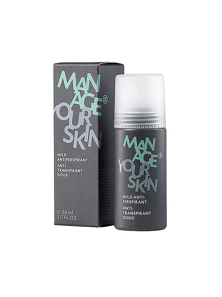 MANAGE YOUR SKIN | Antitraspirante delicato 50ml | Senza colore