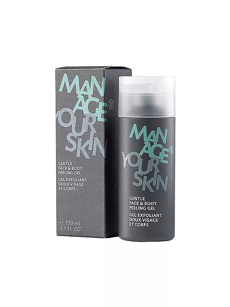 MANAGE YOUR SKIN | Gel Peeling Delicato Viso e Corpo 150ml | Senza colore