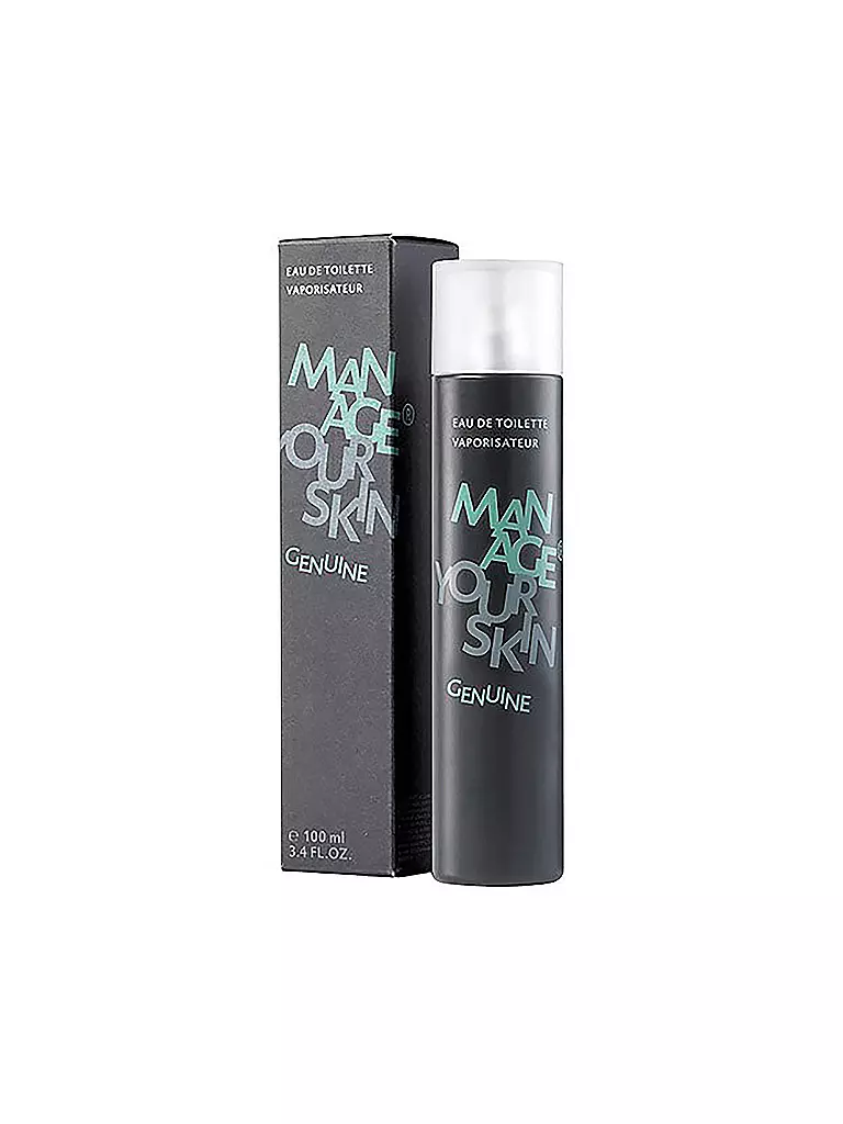 MANAGE YOUR SKIN | Genuine Eau de Toilette 100ml | Senza colore
