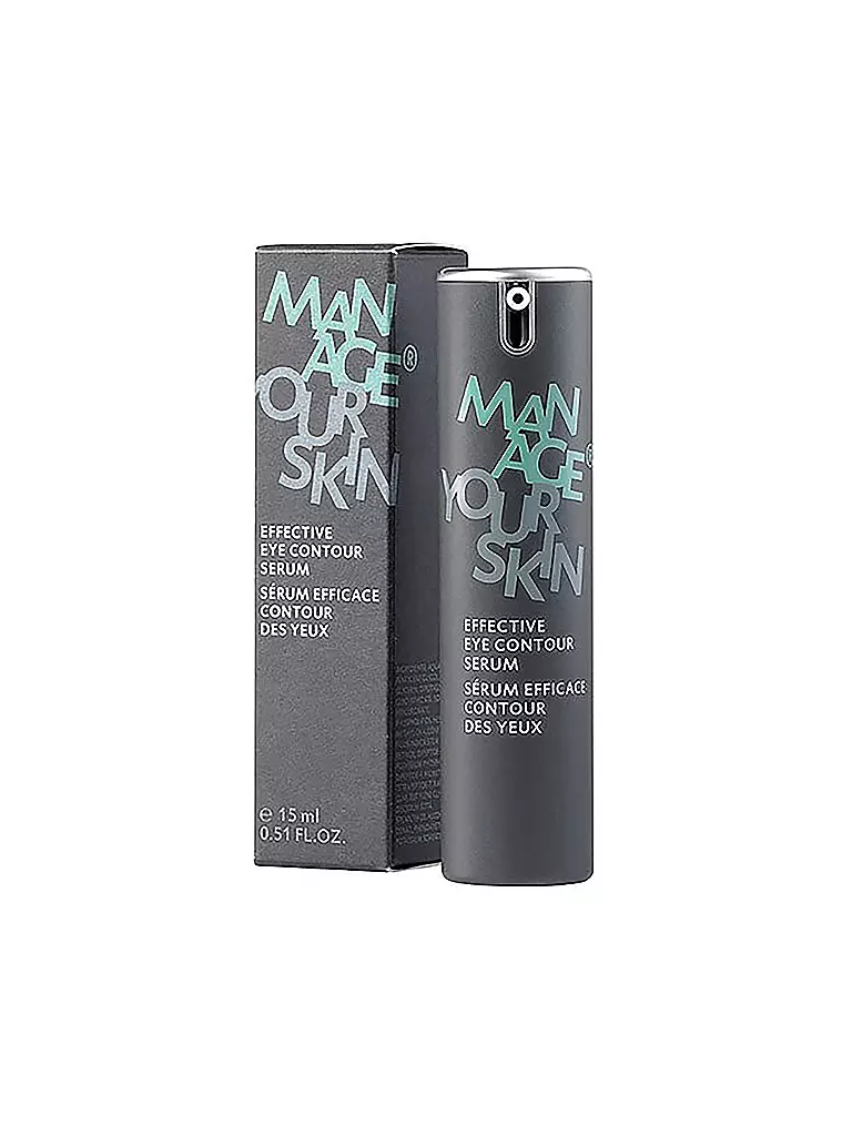 MANAGE YOUR SKIN | Siero efficace per il contorno occhi 15 ml | Senza colore