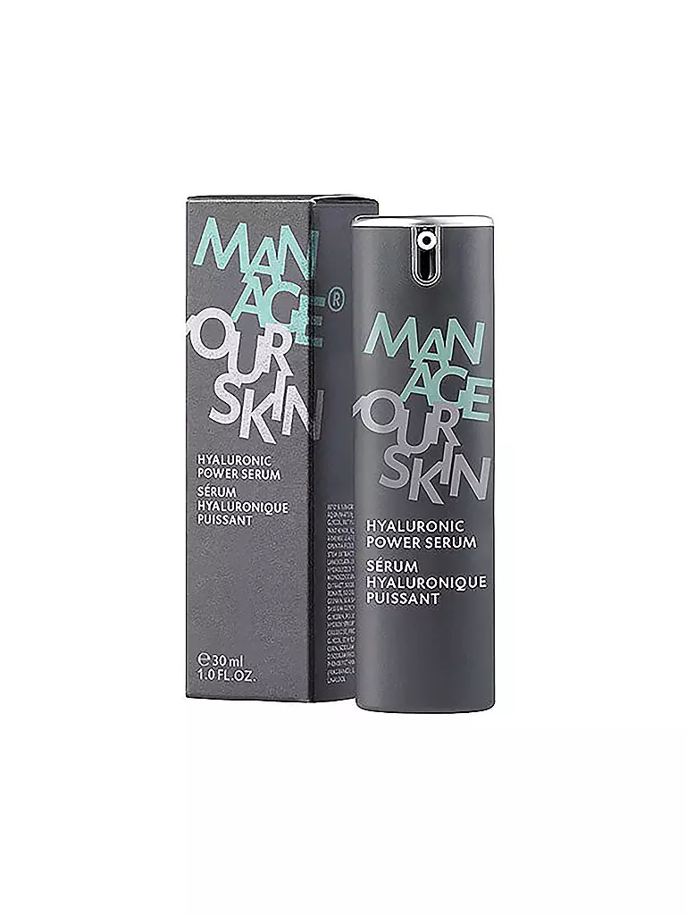 MANAGE YOUR SKIN | Siero Potenziato con Acido Ialuronico 30ml | Senza colore