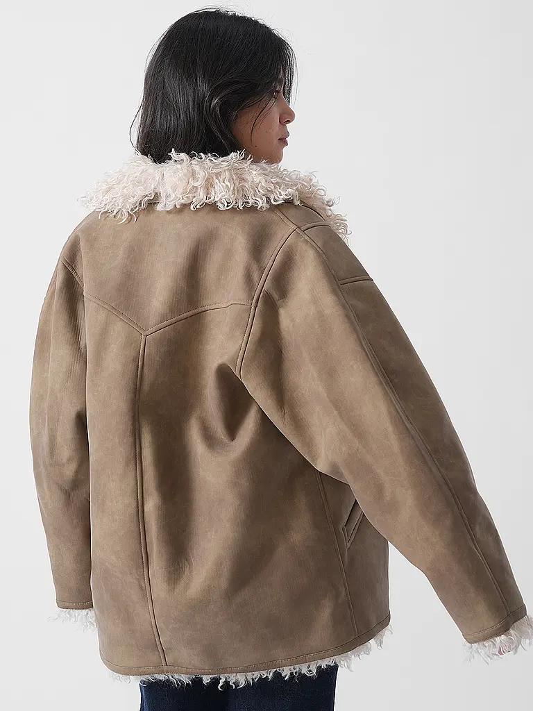 MARANT ETOILE | Cappotto in pelliccia sintetica CLEA | 