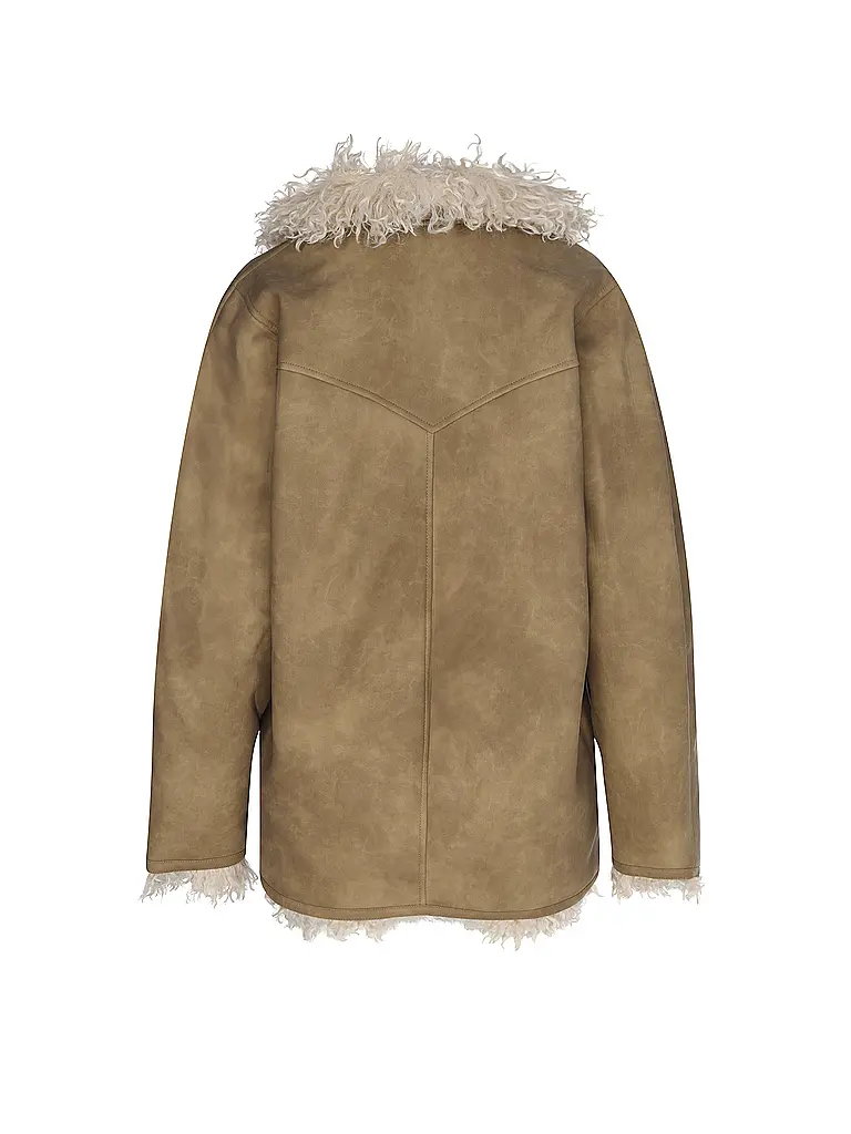 MARANT ETOILE | Cappotto in pelliccia sintetica CLEA | 