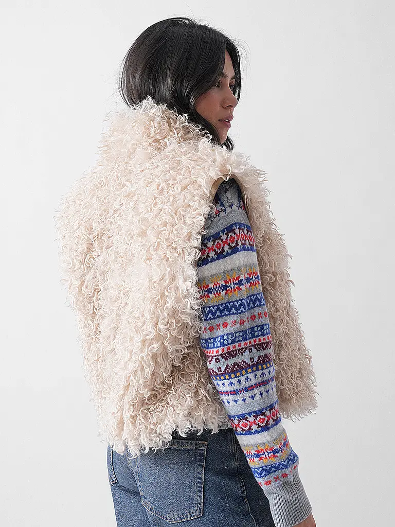 MARANT ETOILE | Gilet reversibile in pelliccia sintetica CLARA | 