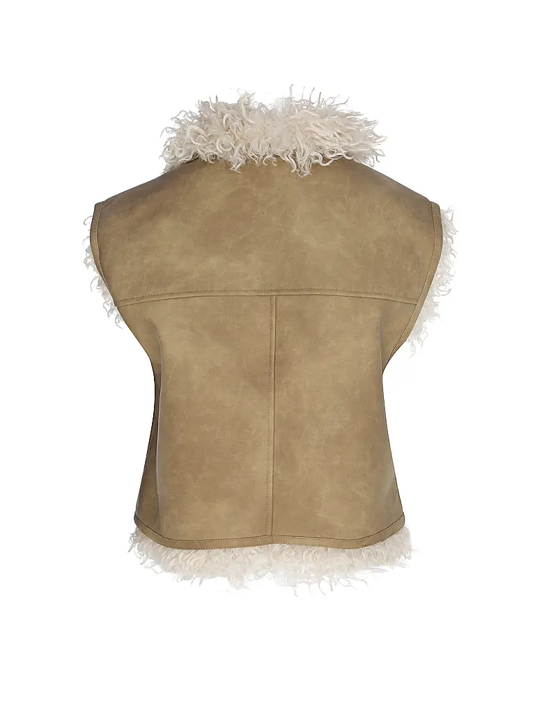 MARANT ETOILE | Gilet reversibile in pelliccia sintetica CLARA | 