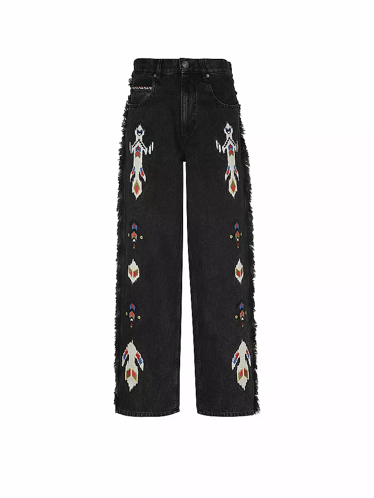 MARANT ETOILE | Jeans Wide Leg MAELLA | Grigio