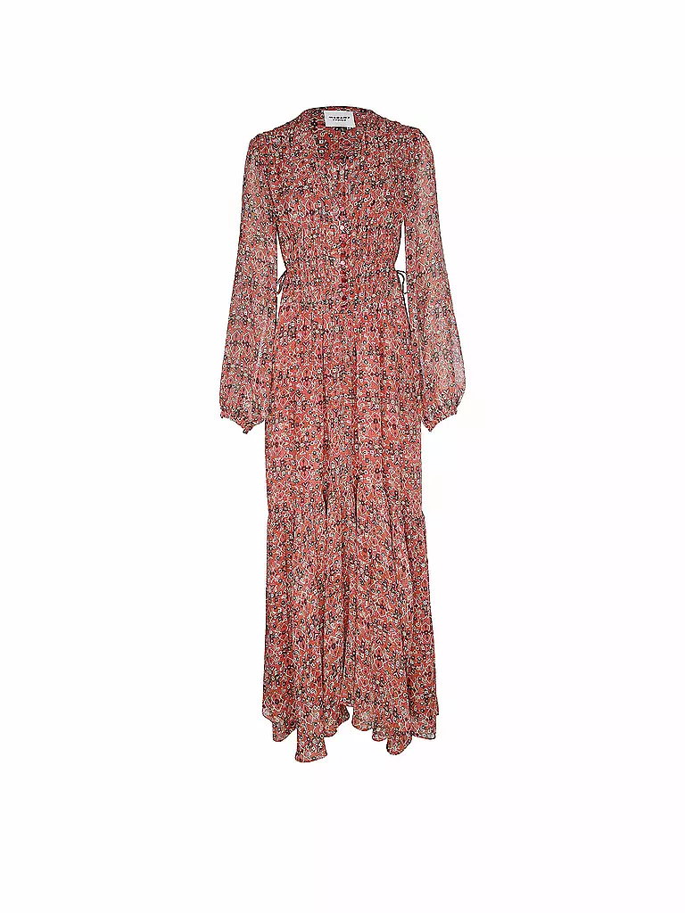 MARANT ETOILE | Maxi abito BRIANE | Rosso scuro