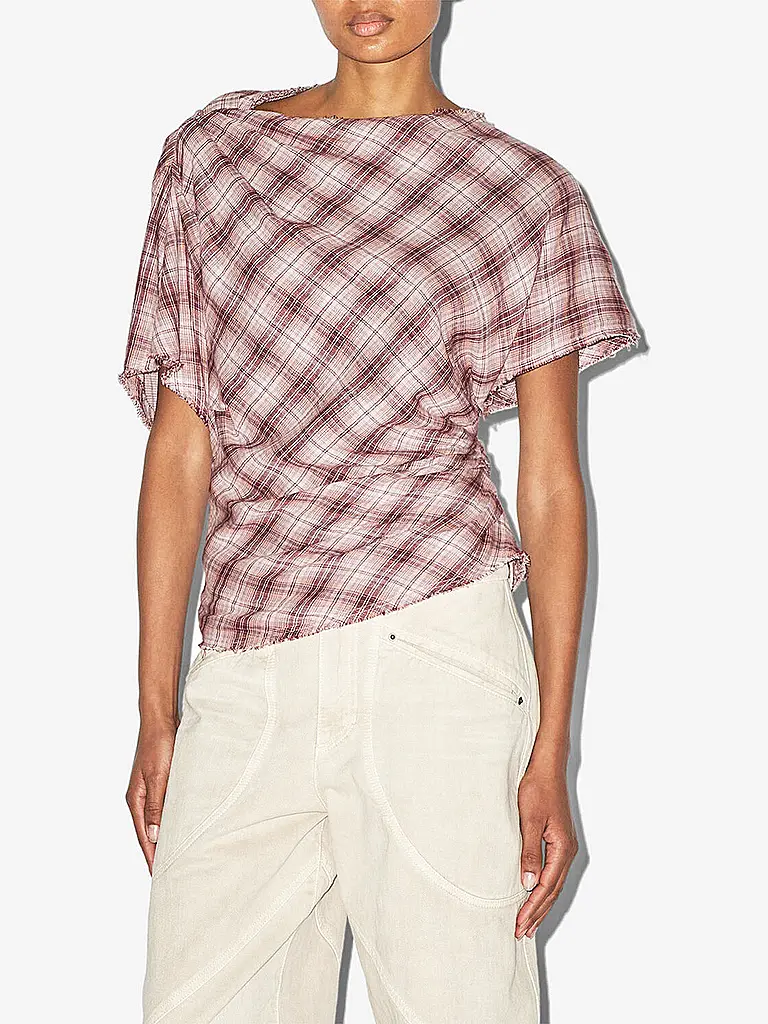MARANT ETOILE | T-Shirt NEYELA | Rosso scuro
