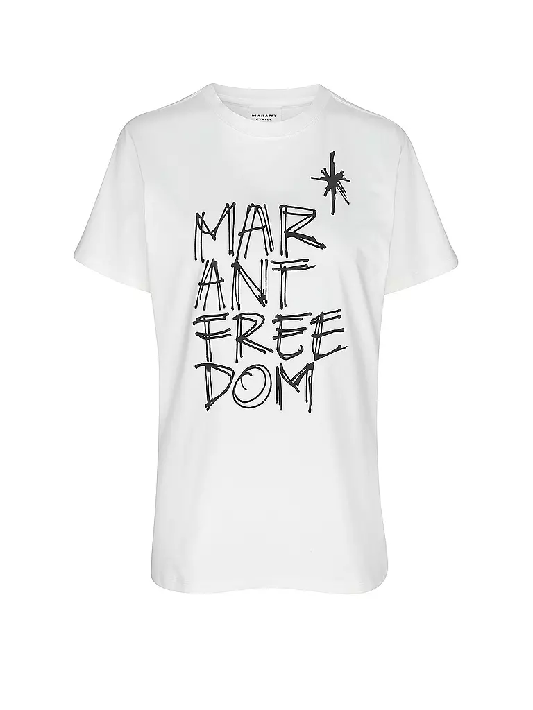 MARANT ETOILE | T-Shirt ZOELINE | Bianco