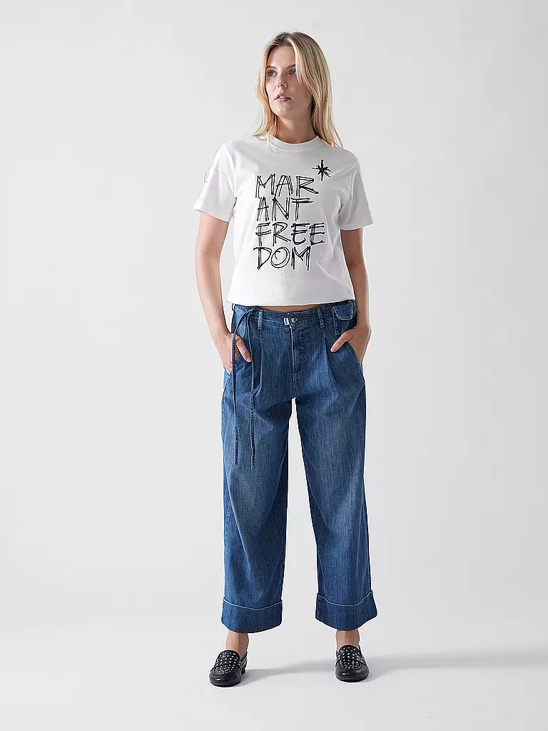 MARANT ETOILE | T-Shirt ZOELINE | Bianco