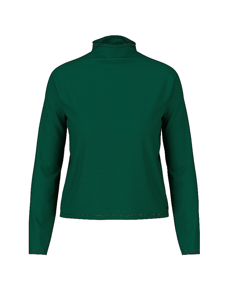 Rollkragenpullover verde scuro 36