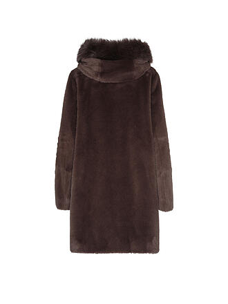 MARC CAIN | Cappotto in pelliccia sintetica
