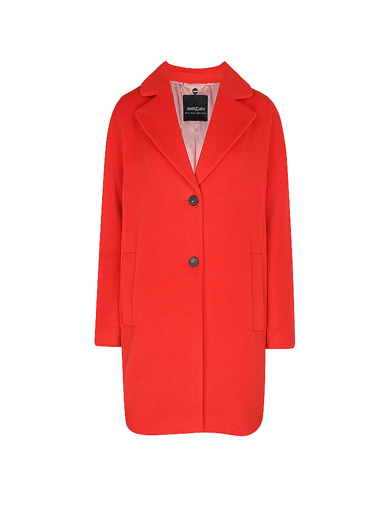 Cappotto di lana rosso 44