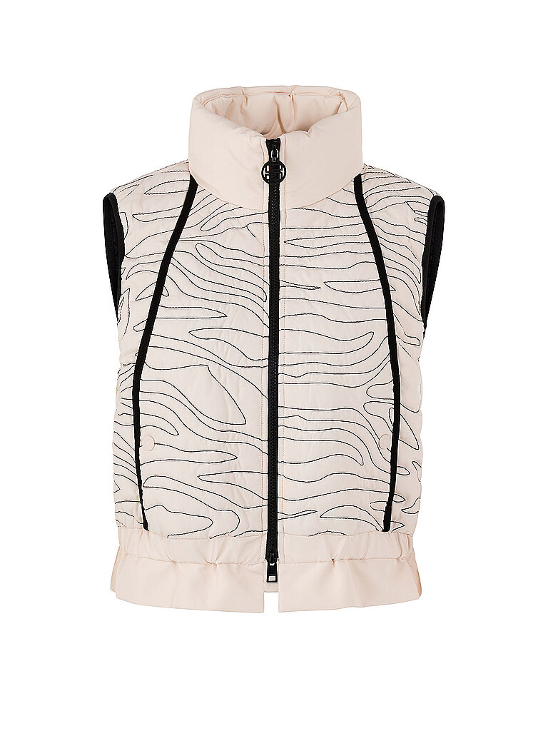 Gilet trapuntato beige 42