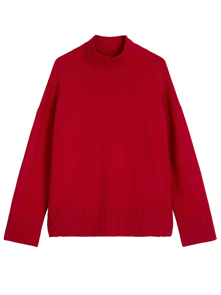 Rollkragenpullover rosso XS