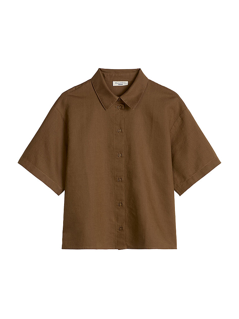 Camicia a blusa marrone XL