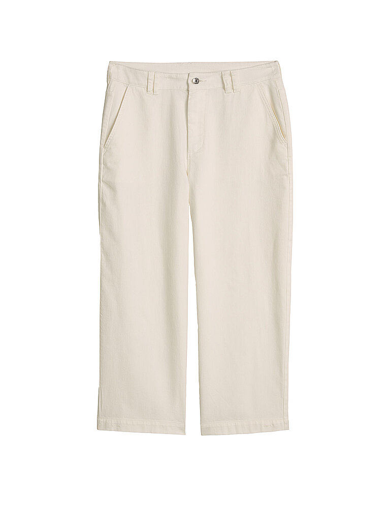 Pantaloni Wide Leg 7/8 crema XS