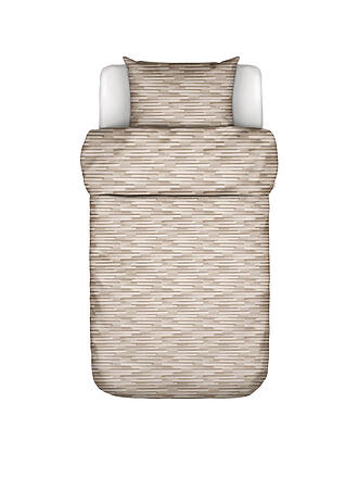 MARC O'POLO HOME | Biancheria da letto in raso SVALI 70x90 / 140x200cm Oatmeal