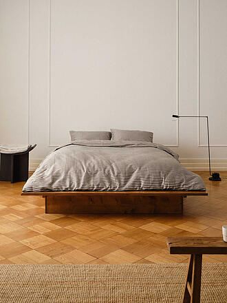 MARC O'POLO HOME | Biancheria da letto in raso AREN 70x90 / 140x200cm Oatmeal
