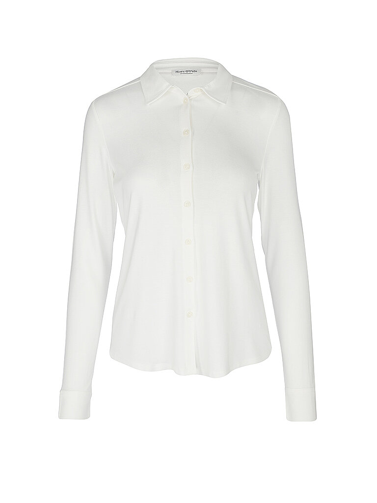 Blusa in jersey crema L