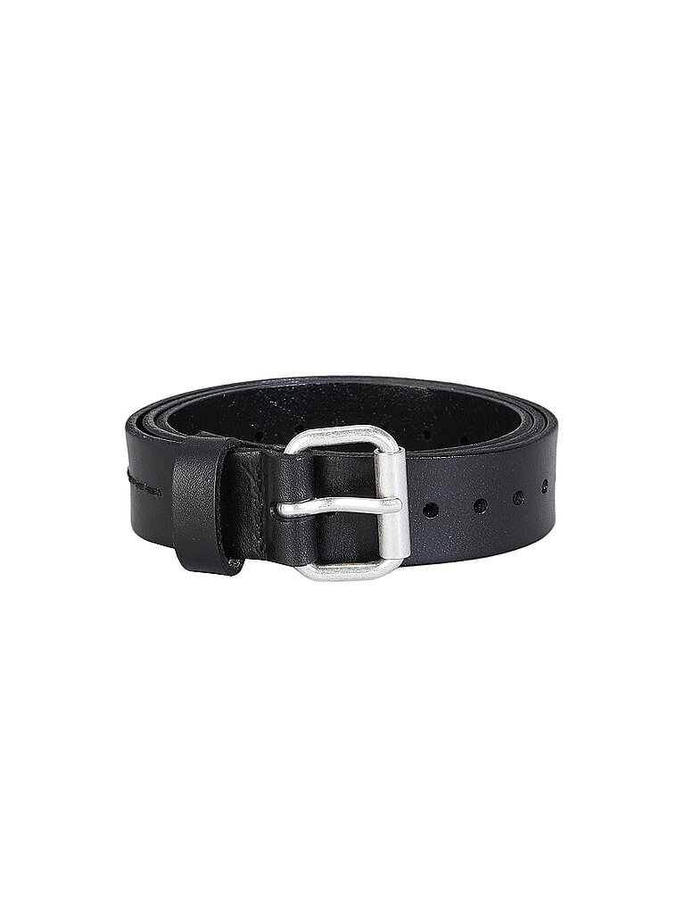 Cintura in pelle nero 95