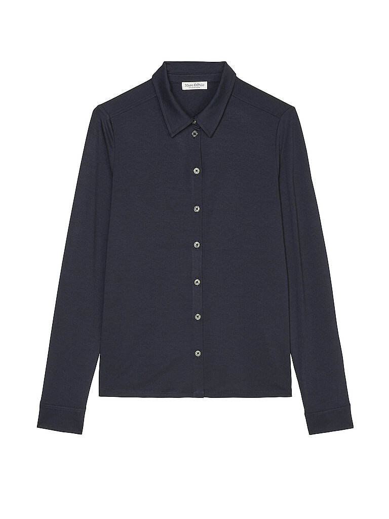 Blusa in jersey blu XXL