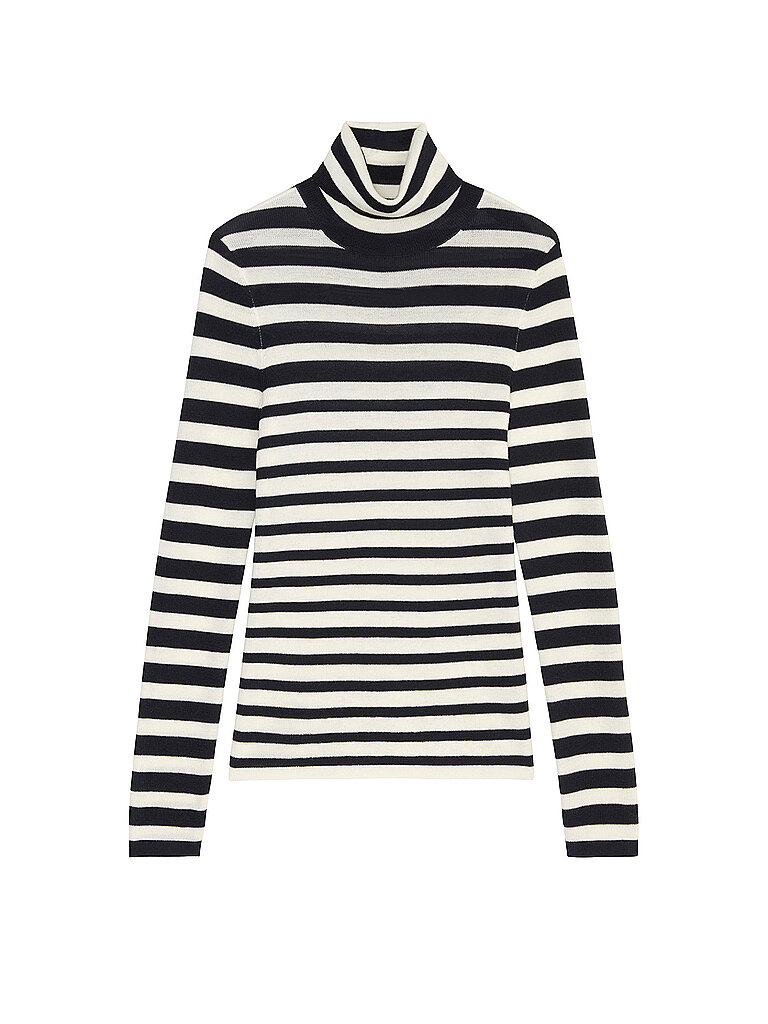 Rollkragenpullover blu S