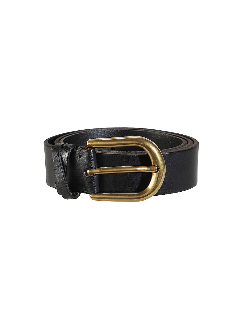 Cintura in pelle marrone 100