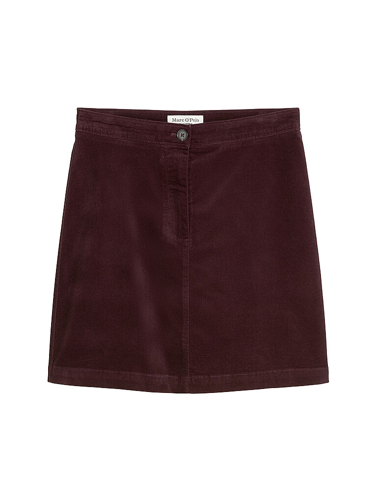 Minigonna rosso scuro 40