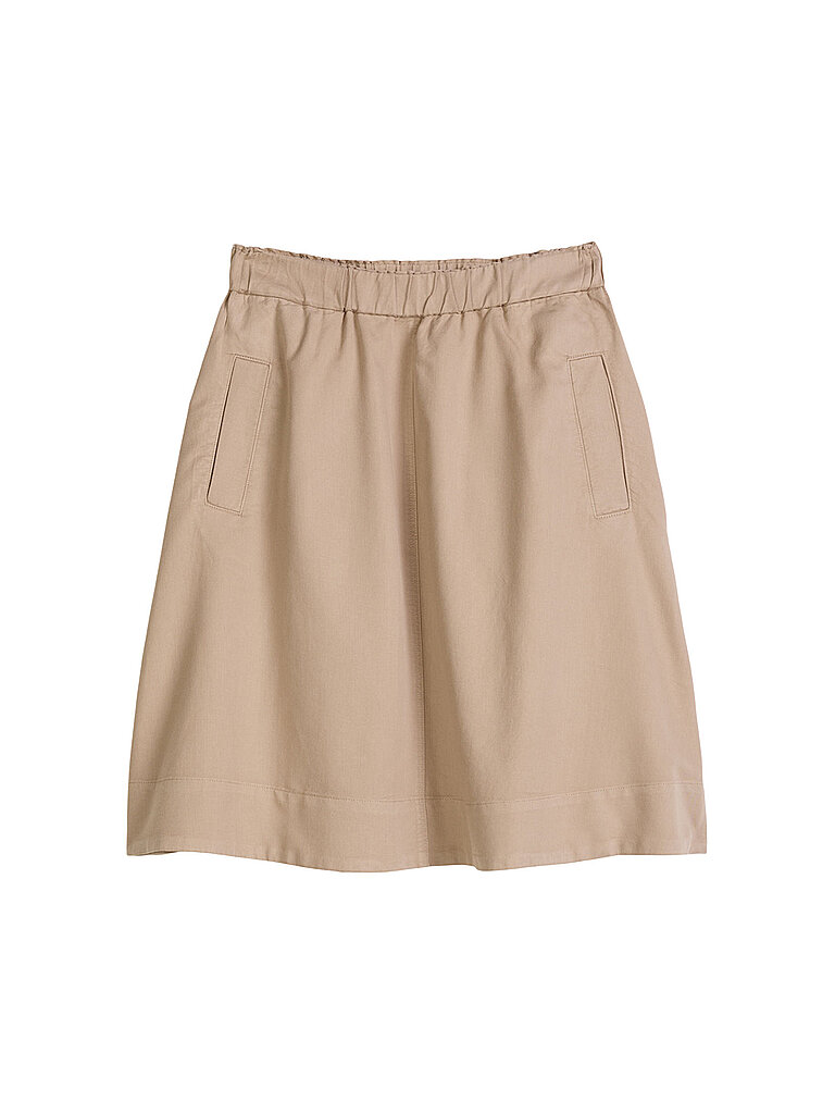 Mini gonna marrone chiaro 34