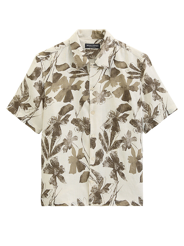 Camicia di lino crema XL