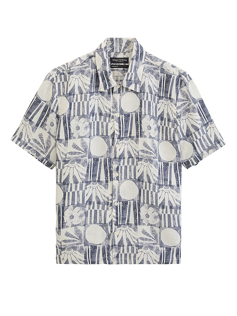 Marc O'Polo Camicia di lino blu M