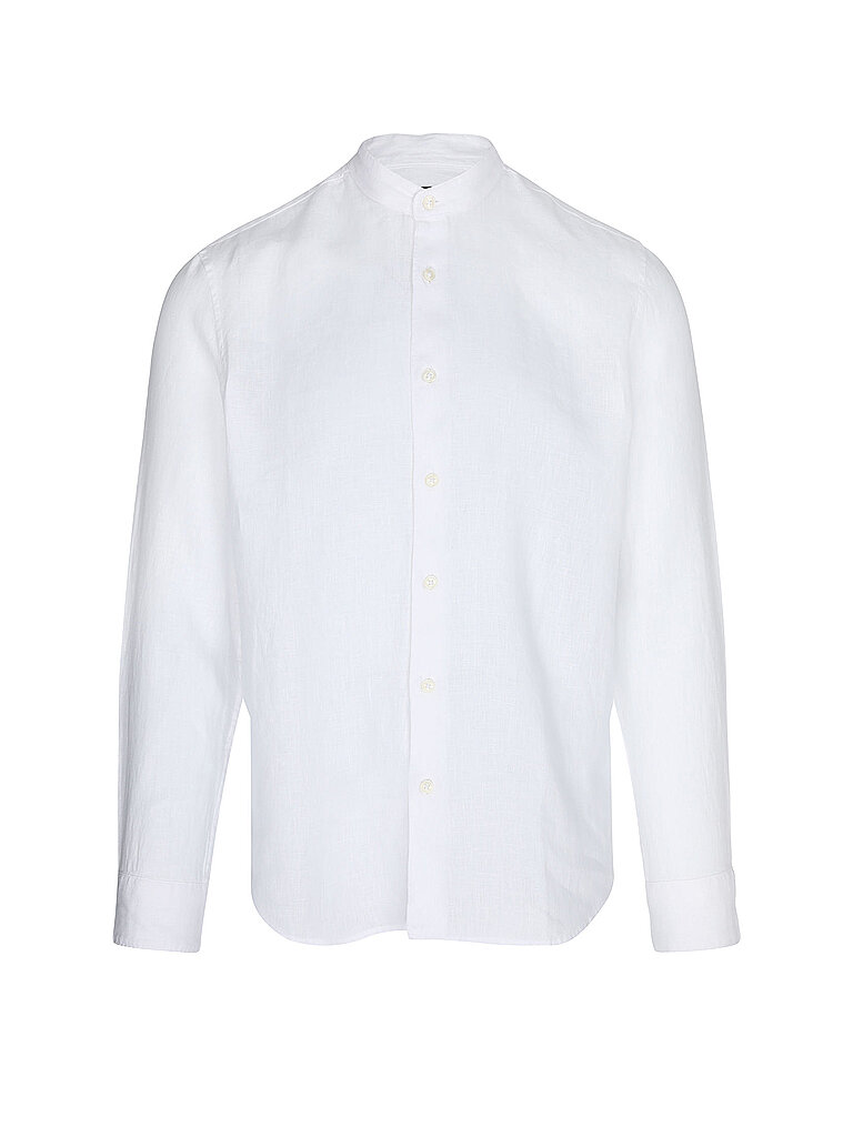 Camicia di lino bianco M