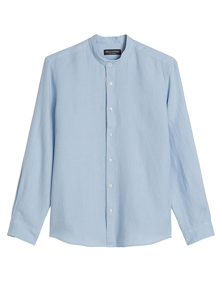 Camicia di lino azzurro XXL