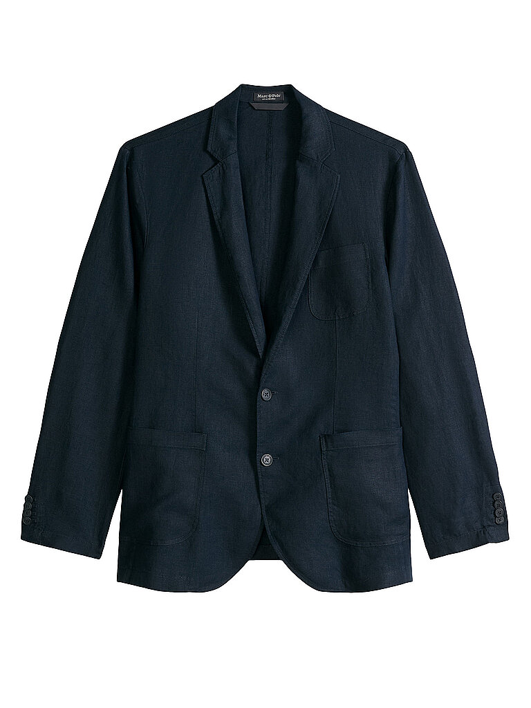 Marc O'Polo Sakko in lino blu 50