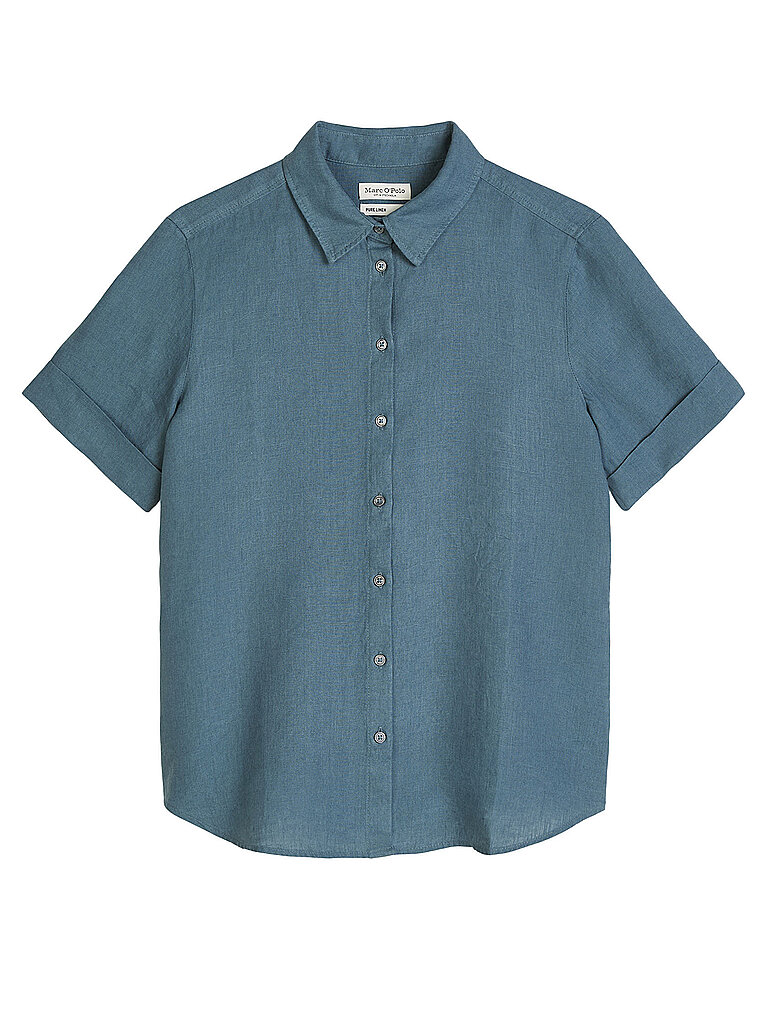 Marc O'Polo Blusa di lino blu 42