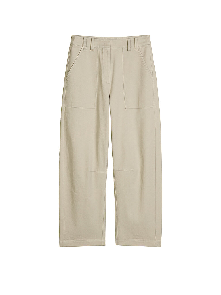 Pantaloni Barrel Leg beige 32