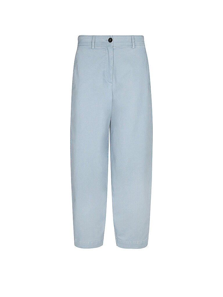 Pantaloni Barrel Leg azzurro 38