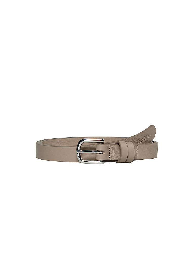 Cintura in pelle beige 100