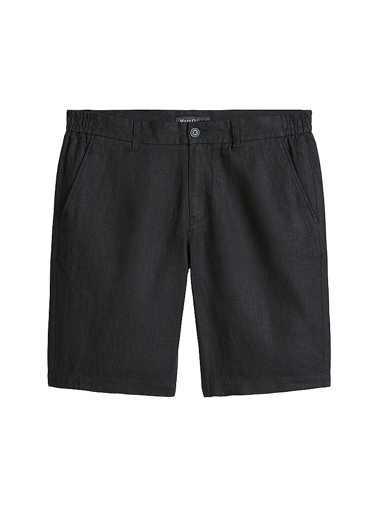 Shorts di lino nero 31