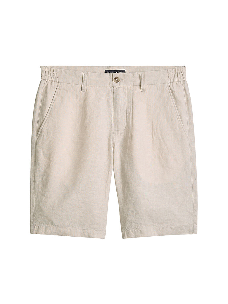 Pantaloncini di lino beige 36