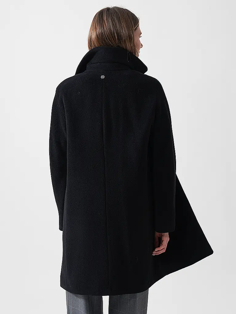 MARC CAIN  | Cappotto di lana | Nero
