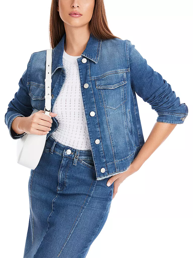 MARC CAIN  | Jeansjacke | Blu